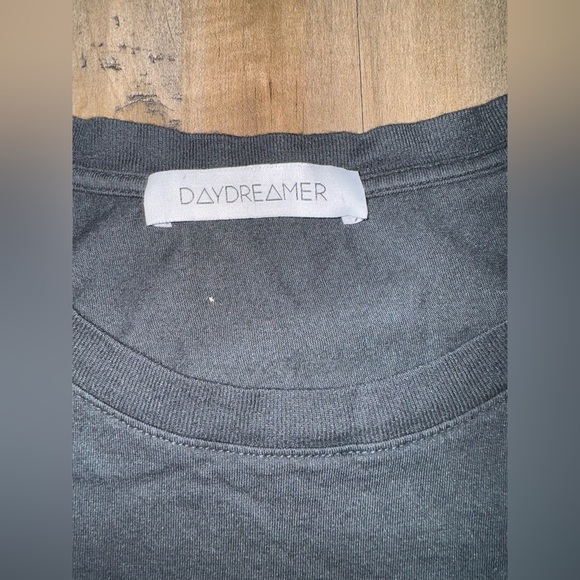 DAYDREAMER Rolling Stones Leopard Tongue Tour Washed Black Graphic Tee Small - Picture 4 of 11